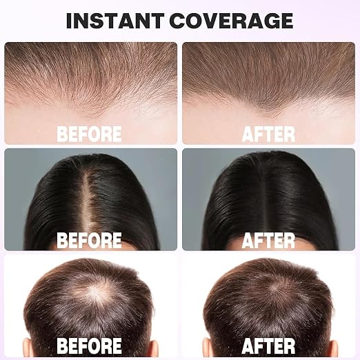 Hair powder instant cover up