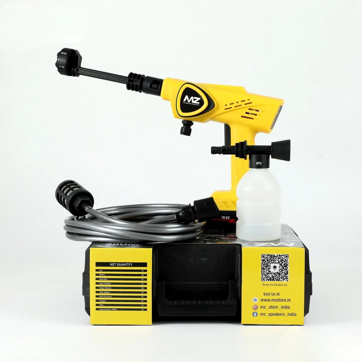 MZ Car Wash Cordless Spray Gun