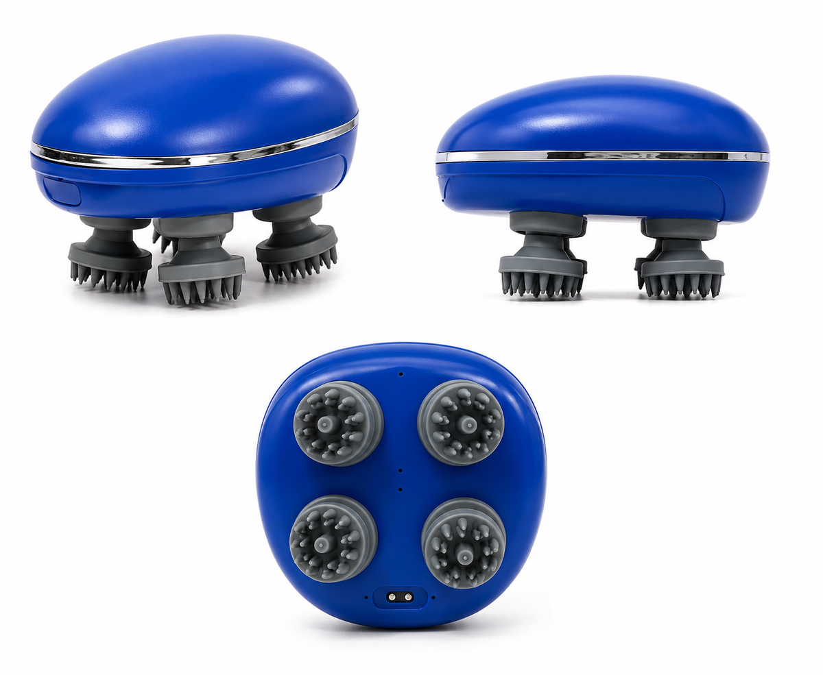 Smart scalp massager