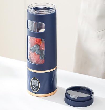 USB Rechargeable Blender Bottle | Smart Digital Display Juicer