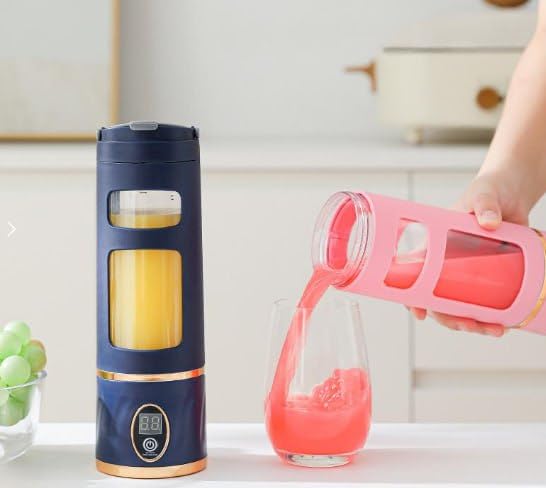 USB Rechargeable Blender Bottle | Smart Digital Display Juicer