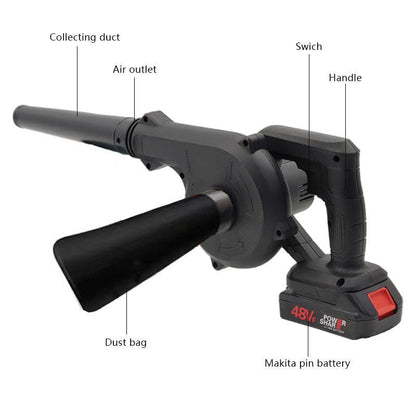 2-in-1 Cordless Leaf Blower & Vacuum | 48V