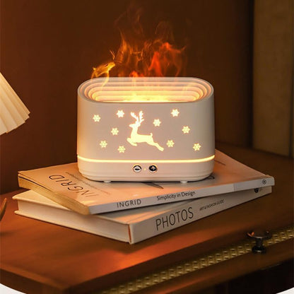 Flame Aroma Diffuser & Cool Mist Humidifier