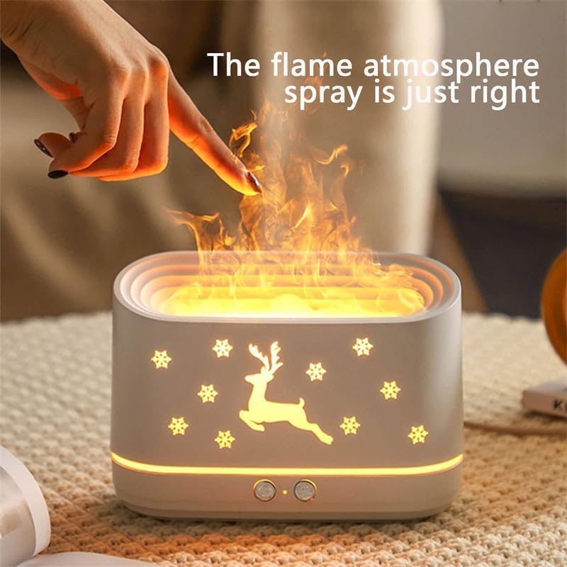 Flame Aroma Diffuser & Cool Mist Humidifier