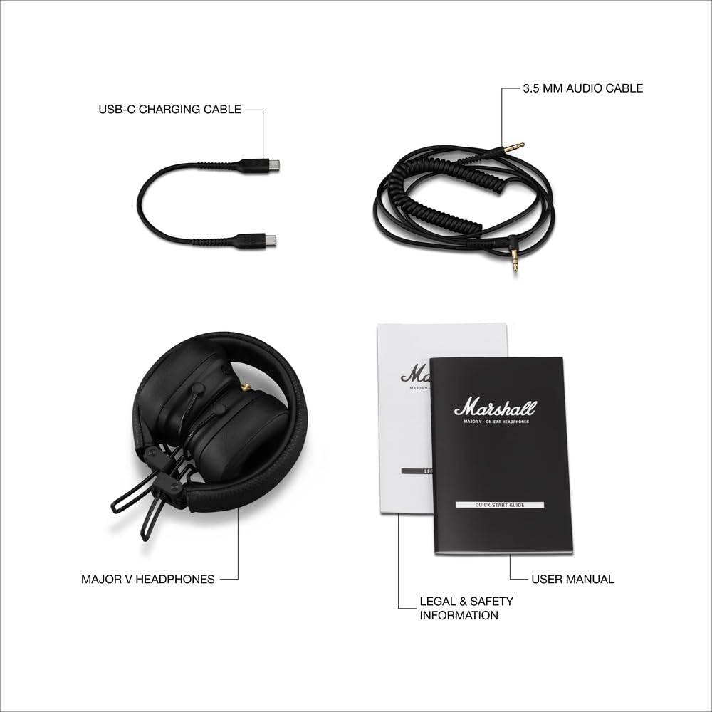 Marshall Major Wireless Bluetooth Headphones