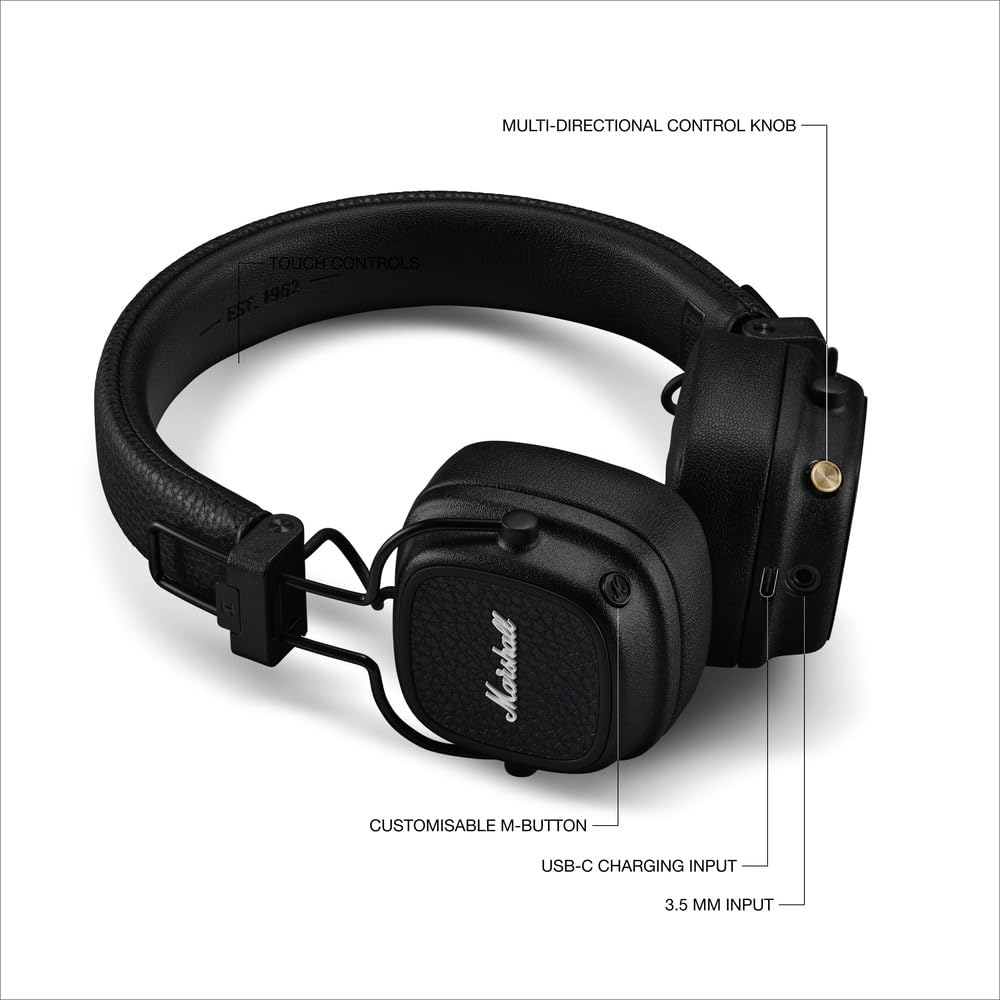 Marshall Major Wireless Bluetooth Headphones