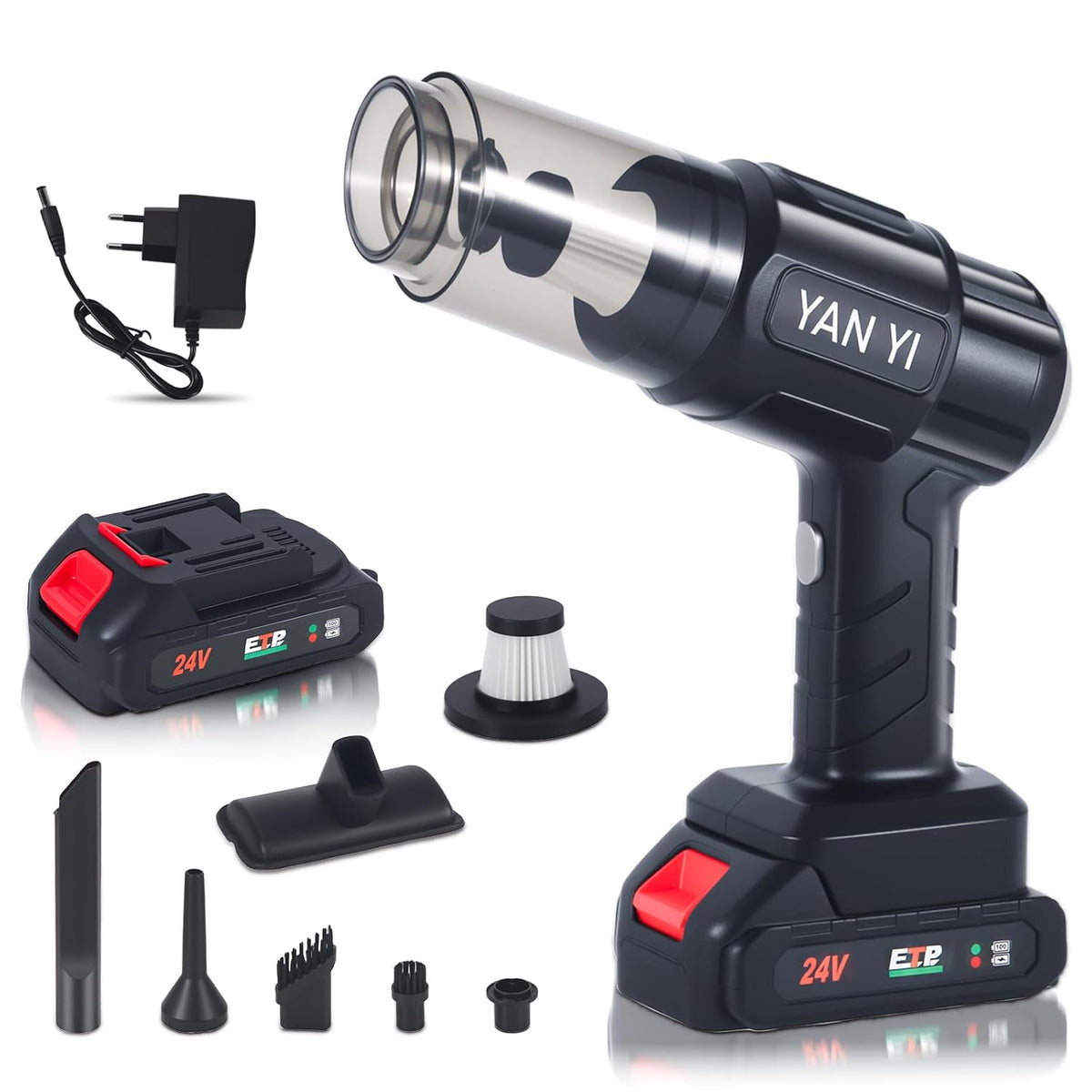 YAN YI Cordless Handheld Vacuum Cleaner 21V