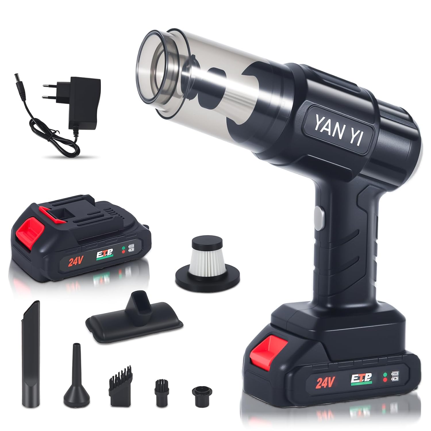 YAN YI Cordless Handheld Vacuum Cleaner 21V