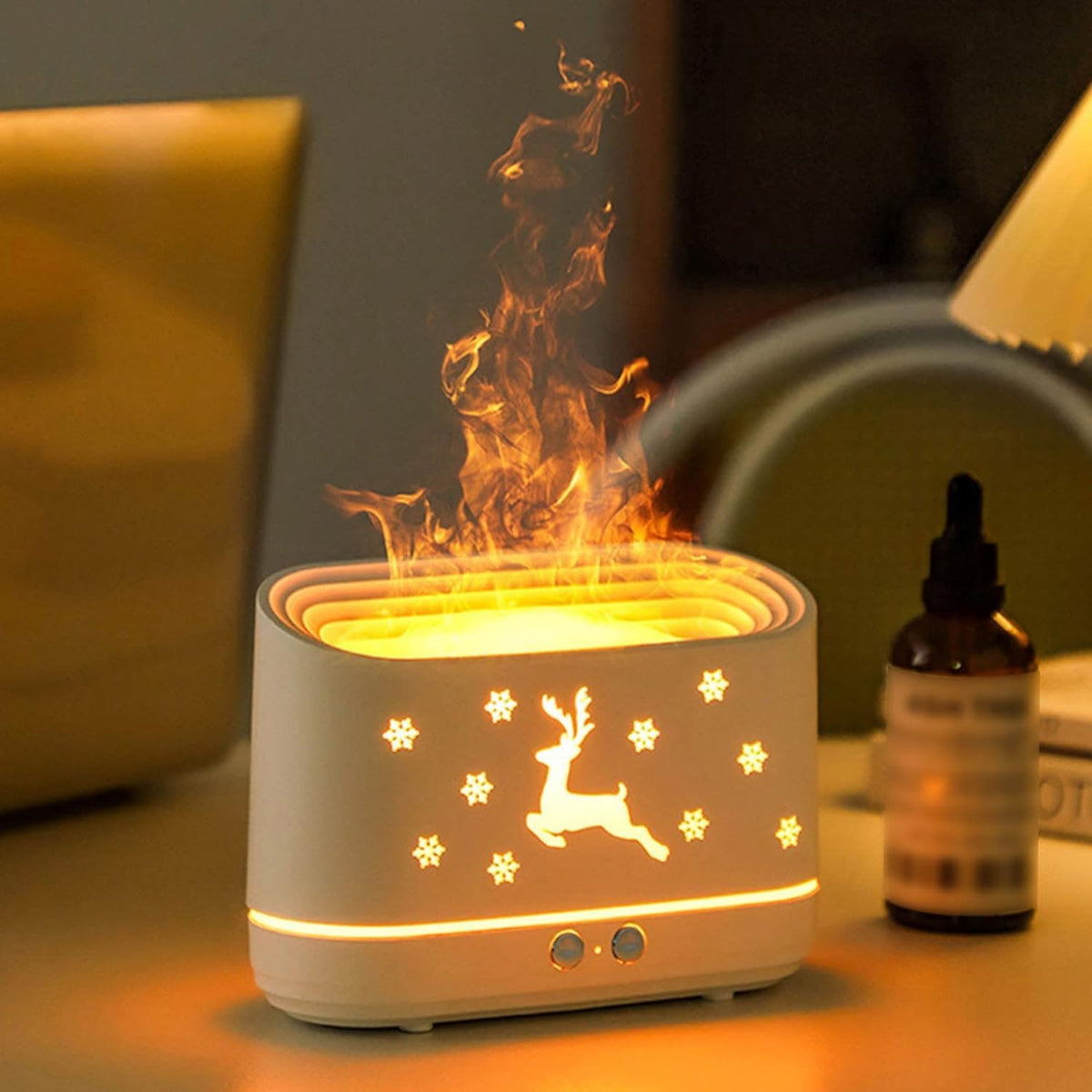 Flame Aroma Diffuser & Cool Mist Humidifier