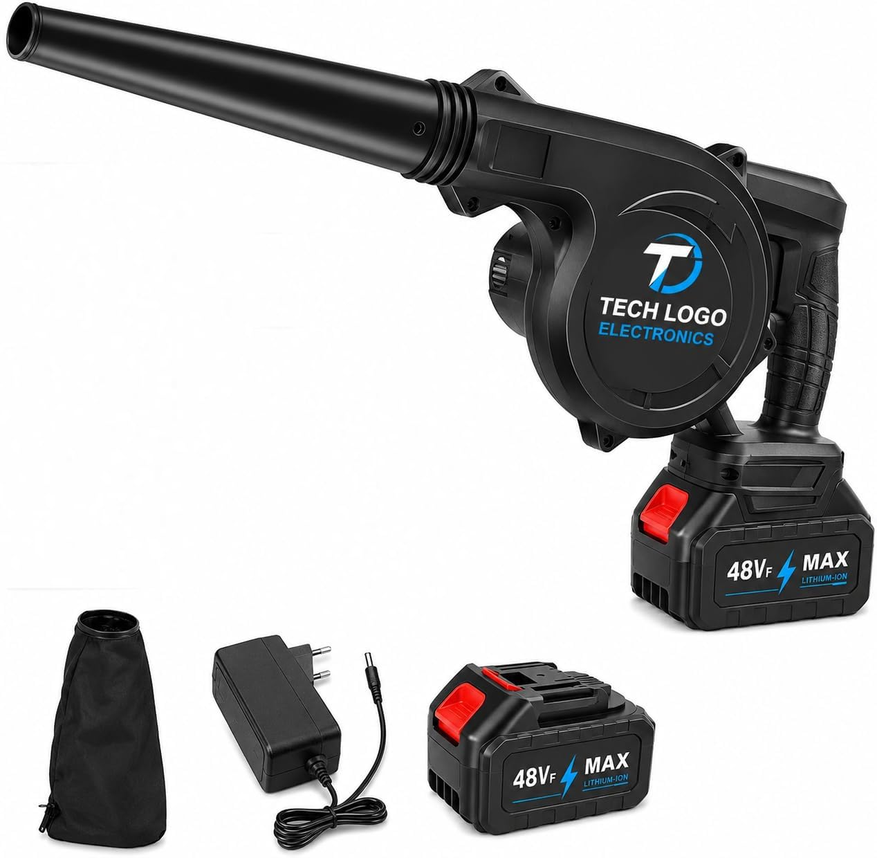 2-in-1 Cordless Leaf Blower & Vacuum | 48V