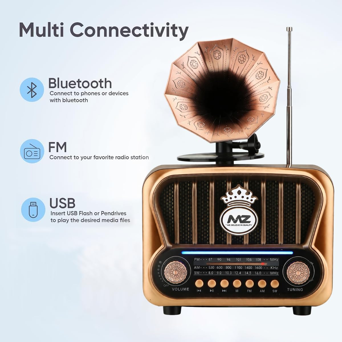 Retro Radio Speaker