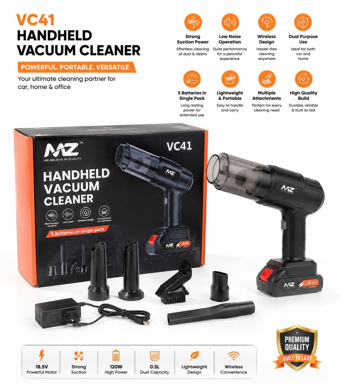 Portable Vacuum & Air Blower