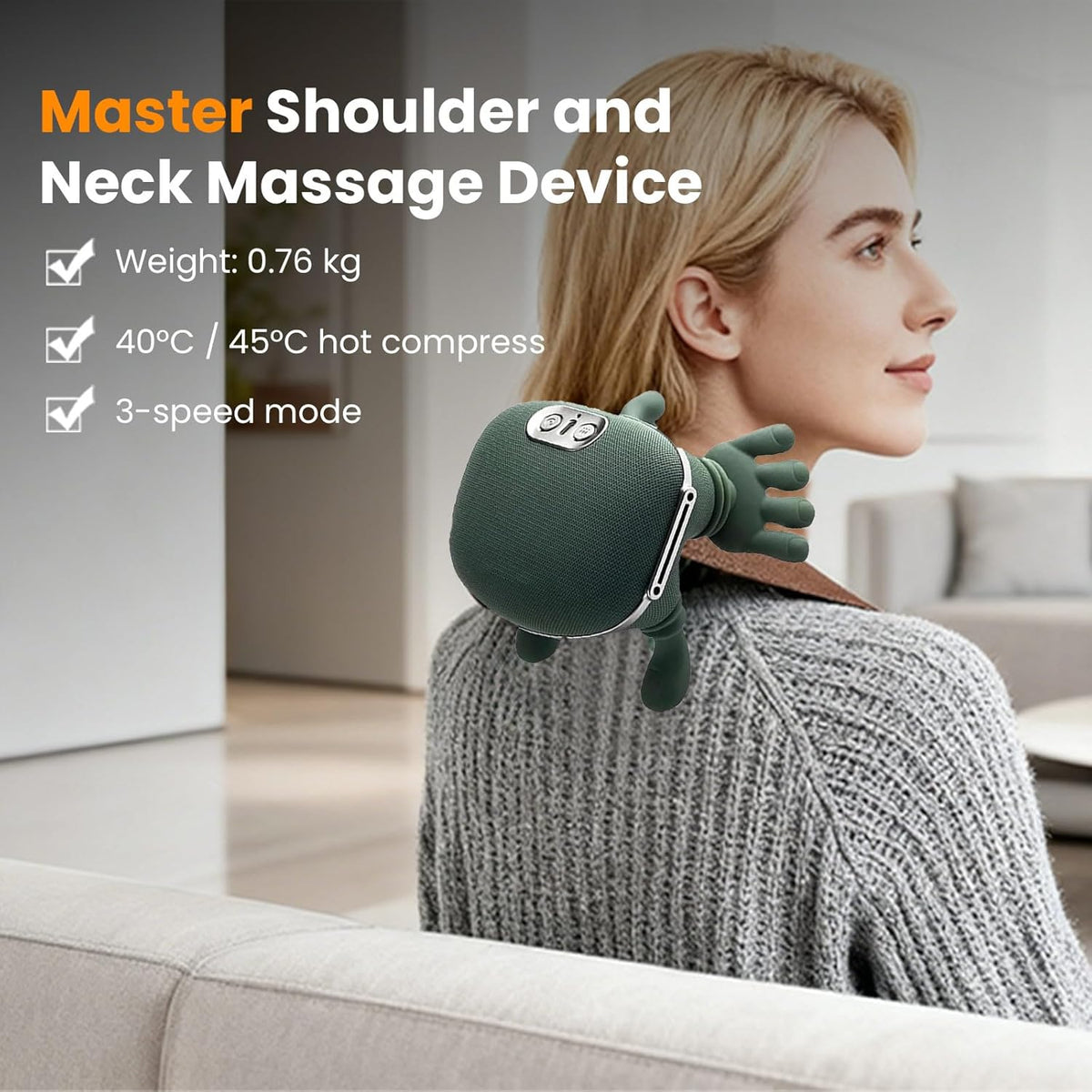 Smart Handheld Neck & Shoulder Massager