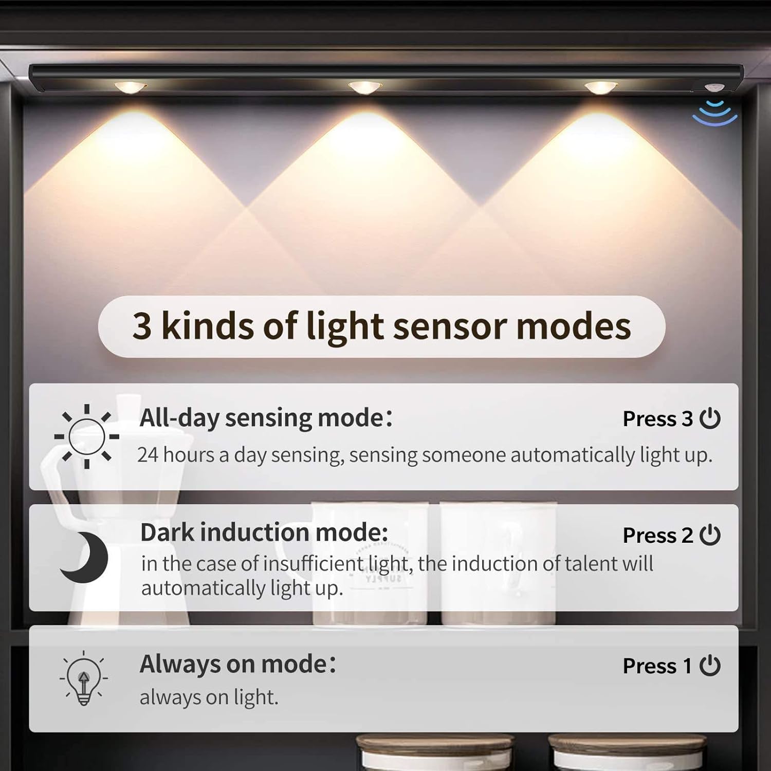 Motion Sensor LED Wardrobe Light