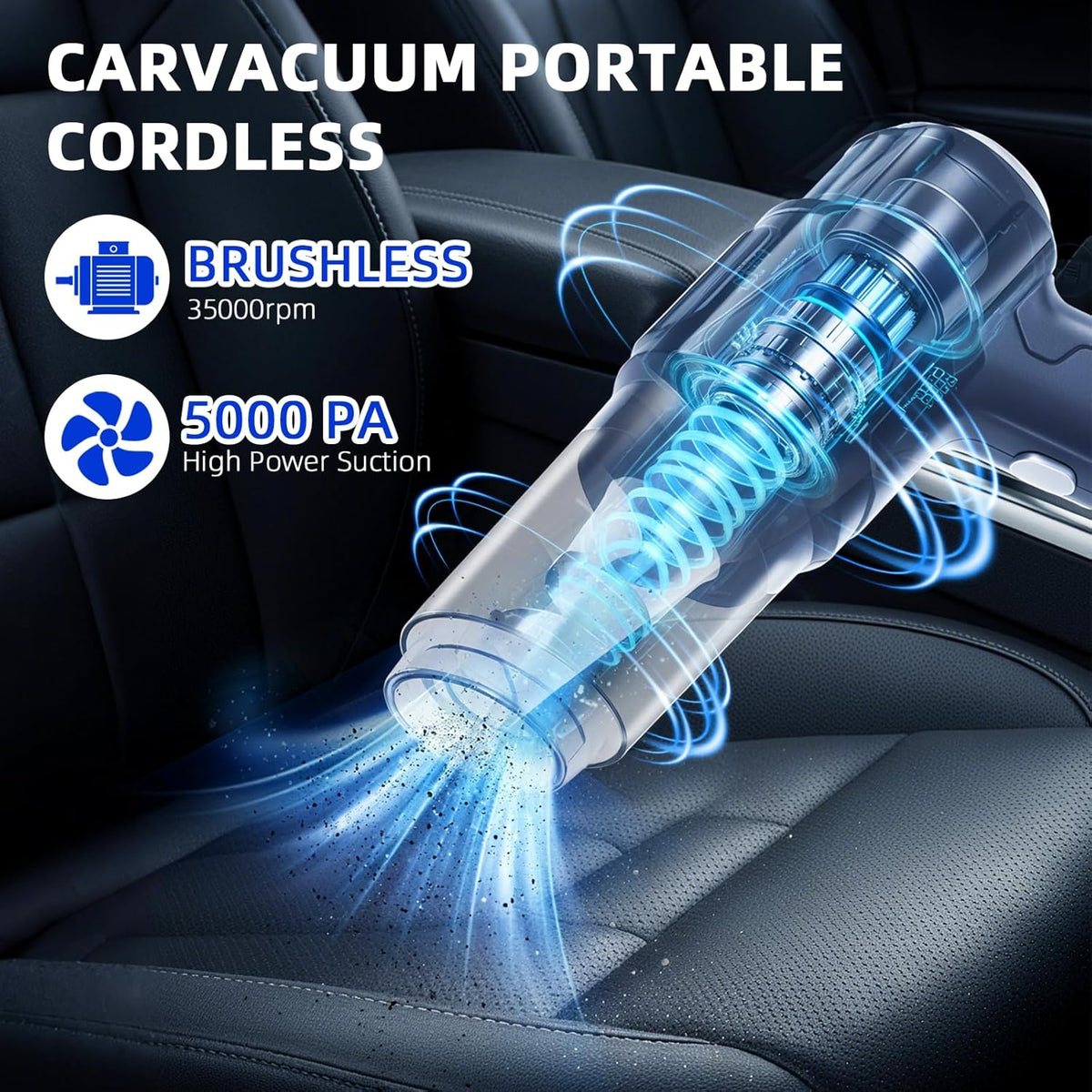 YAN YI Cordless Handheld Vacuum Cleaner 21V