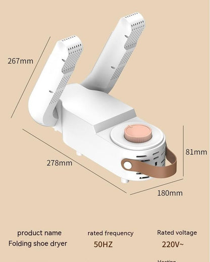 Electric Shoe Dryer with Temperature