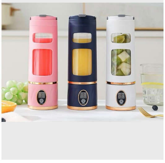 USB Rechargeable Blender Bottle | Smart Digital Display Juicer