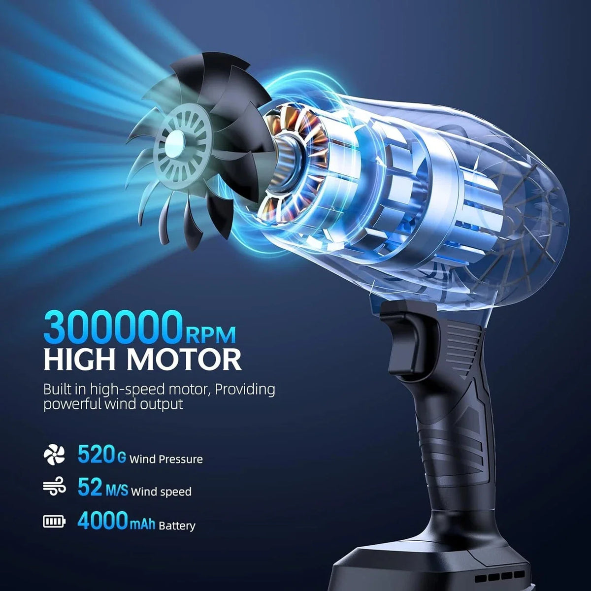 Electric Air Blower High Pressure Gun