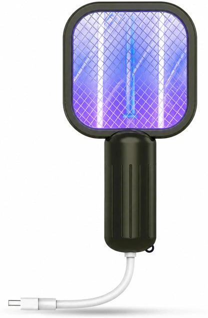 USB Rechargeable Electric Mosquito Swatter Racket
